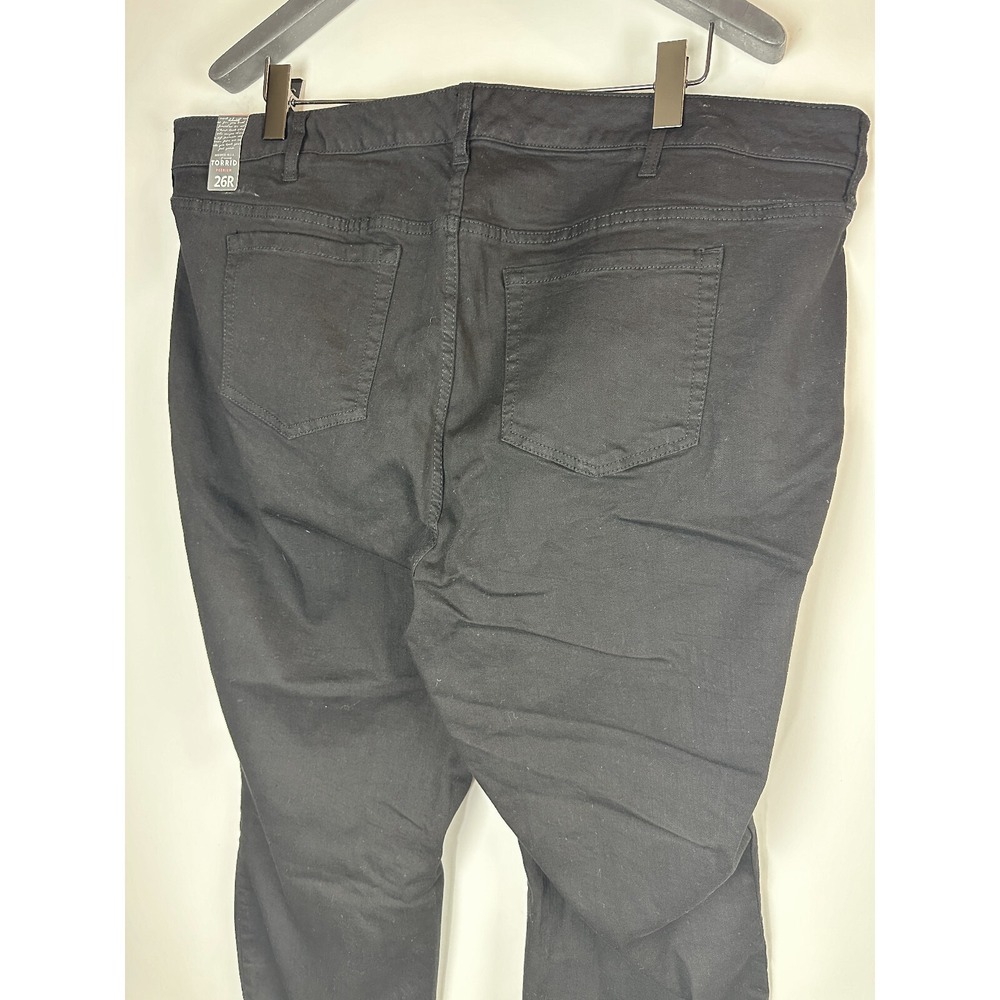 NWT Torrid Black Premium Stretch HI Rise Curvy Jeans Women's Plus Size 26 - Picture 7 of 10